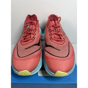 HOKA One One Mach X 2 1155119-GFRT Grapefruit Coral Red Blue Men’s 10 D